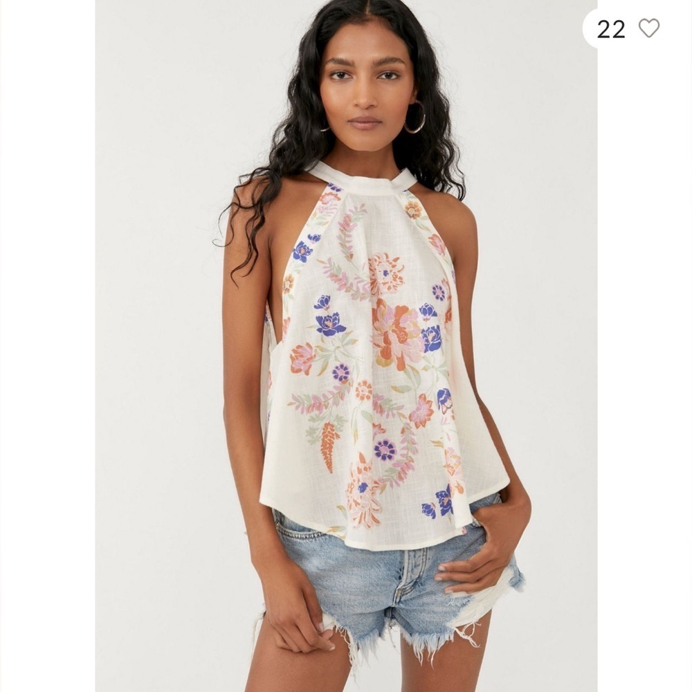 Free people Emily Printed Top
Women S Floral Flowy